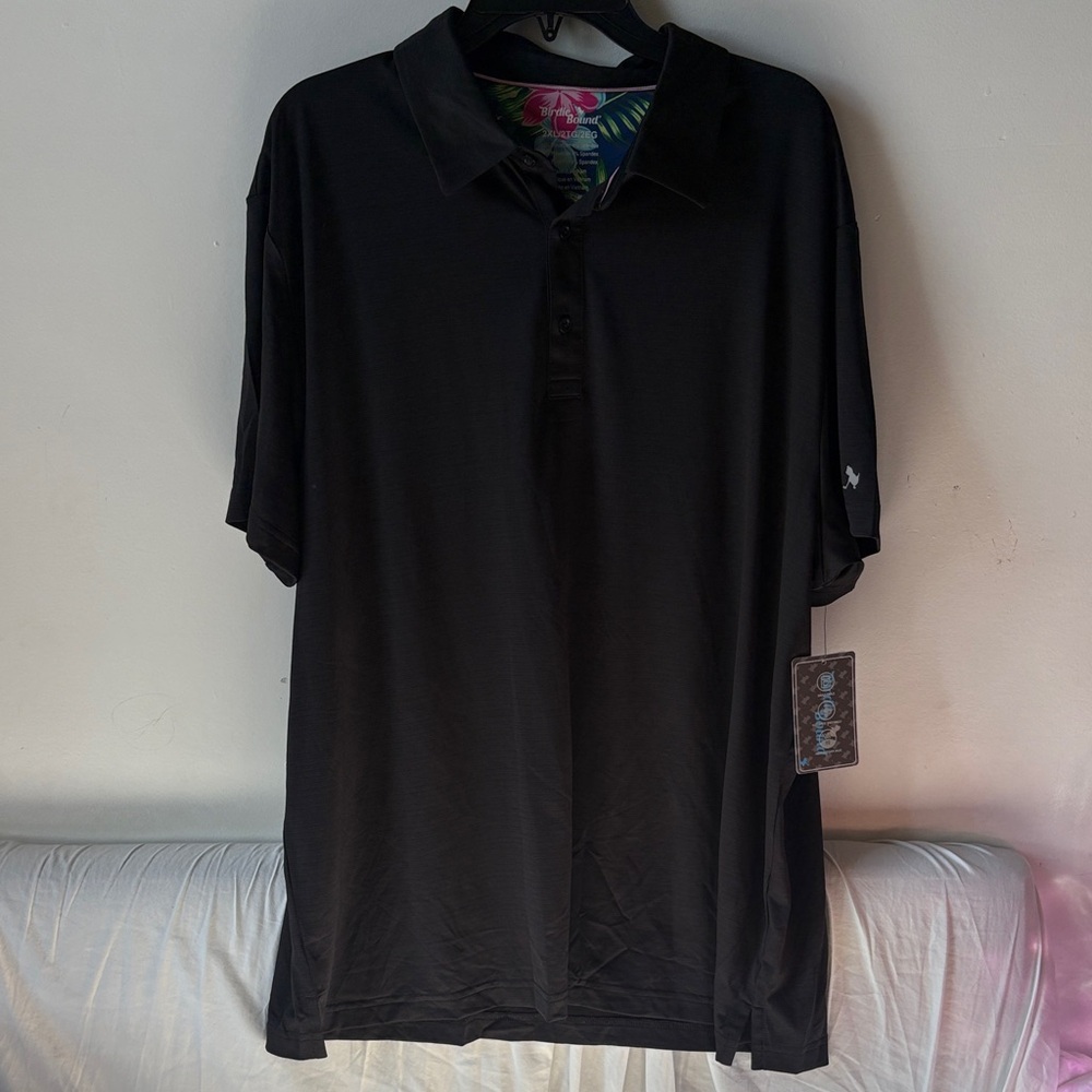 Men's Black Polo Shirt